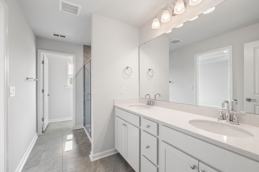 Furnished interior view inside a new home in McConnell Ridge, McLeansville (Image 5). Furnished interior view inside a new home in McConnell Ridge, McLeansville (Image 5).