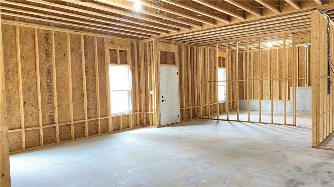 In-progress construction of a new home in , Lawrenceville, GA (Image 56).