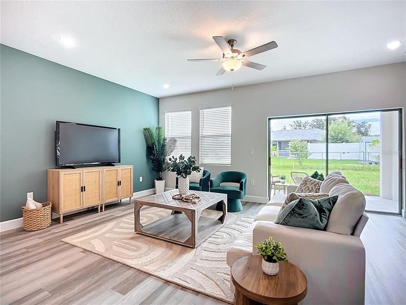 Furnished interior view inside a new home in , North Port (Image 33). Furnished interior view inside a new home in , North Port (Image 33).