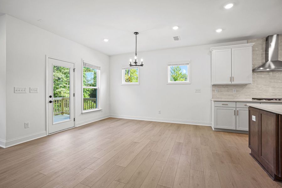 Spacious, unfurnished interior of a new home in Elmbrook, Indian Trail (Image 24). Spacious, unfurnished interior of a new home in Elmbrook, Indian Trail (Image 24).
