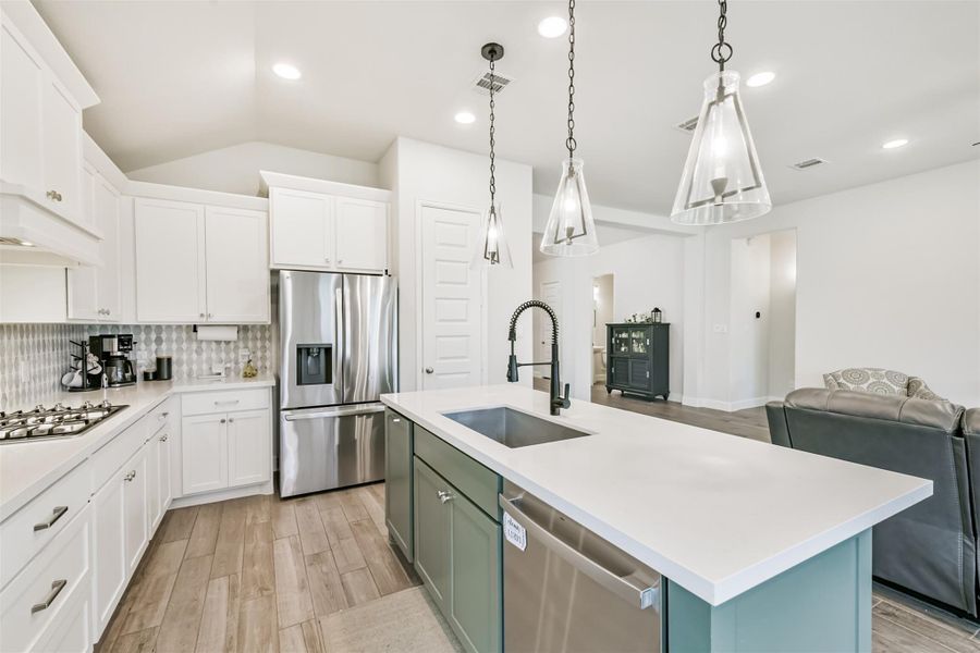 Furnished interior view inside a new home in Escondido, Magnolia (Image 12).
