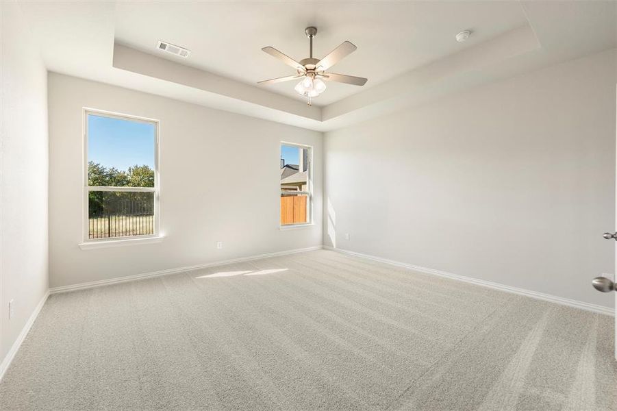 Spacious, unfurnished interior of a new home in Morningstar, Aledo (Image 22). Spacious, unfurnished interior of a new home in Morningstar, Aledo (Image 22).