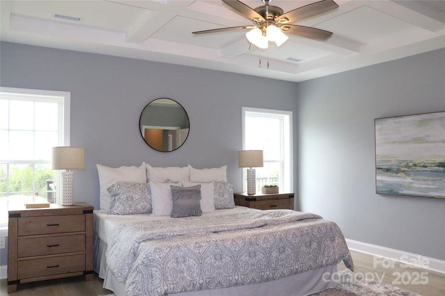 Furnished interior view inside a new home in , Lenoir (Image 33).