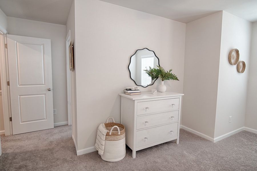Representative furnished interior of a home built from the Cliffside by Hurricane Builders in Percival Village, Columbia (Image 23).