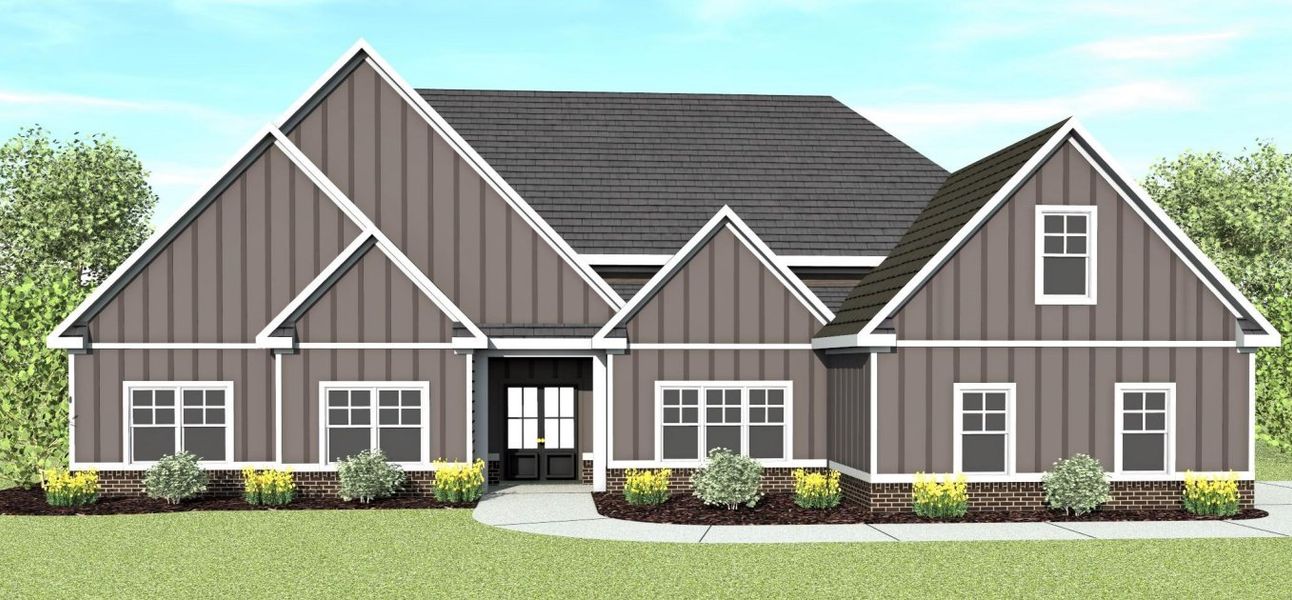 A showcase of a new construction home by JR Homes, highlighting their design and quality (Image 3).