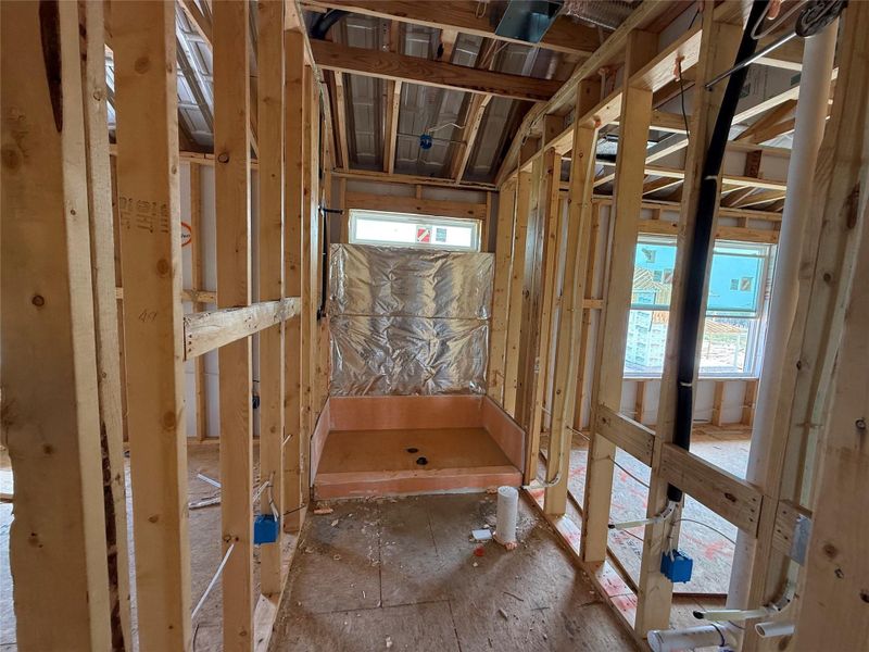 In-progress construction of a new home in The Cottages at La Cima, San Marcos, TX (Image 6). In-progress construction of a new home in The Cottages at La Cima, San Marcos, TX (Image 6).