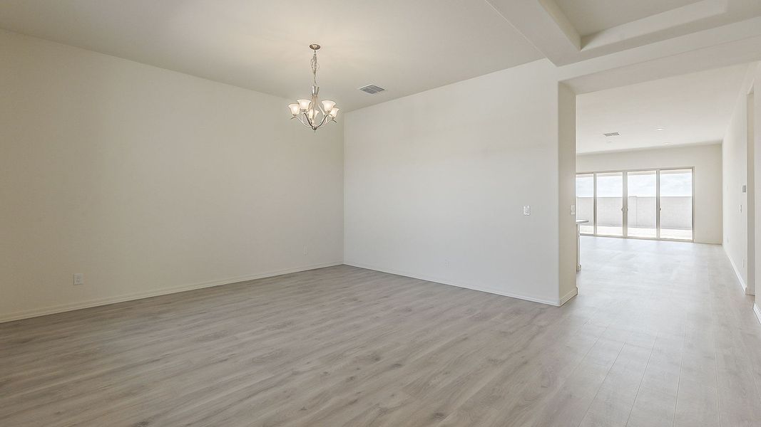 Furnished interior view inside a new home in Windrose, Waddell (Image 21).