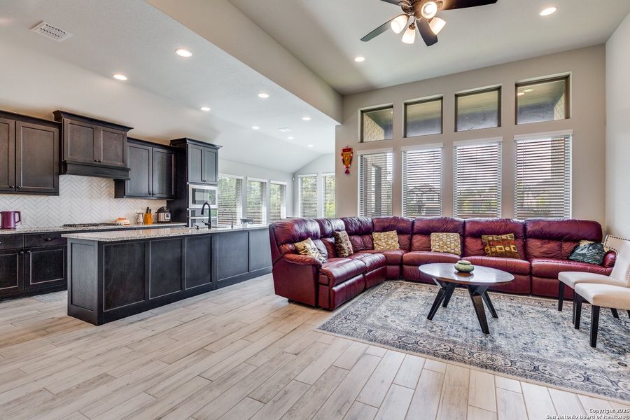 Furnished interior view inside a new home in , San Antonio (Image 8).