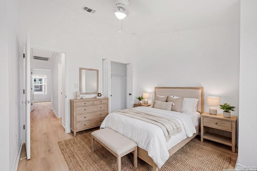 Furnished interior view inside a new home in , San Antonio (Image 11).