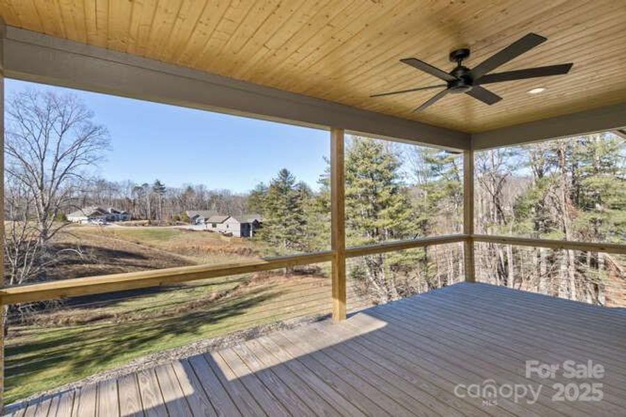 Exterior details and patio area of a home in , Fletcher (Image 22).