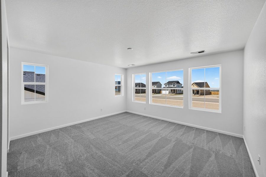 Spacious, unfurnished interior of a new home in The Town Collection at Independence, Elizabeth (Image 22).