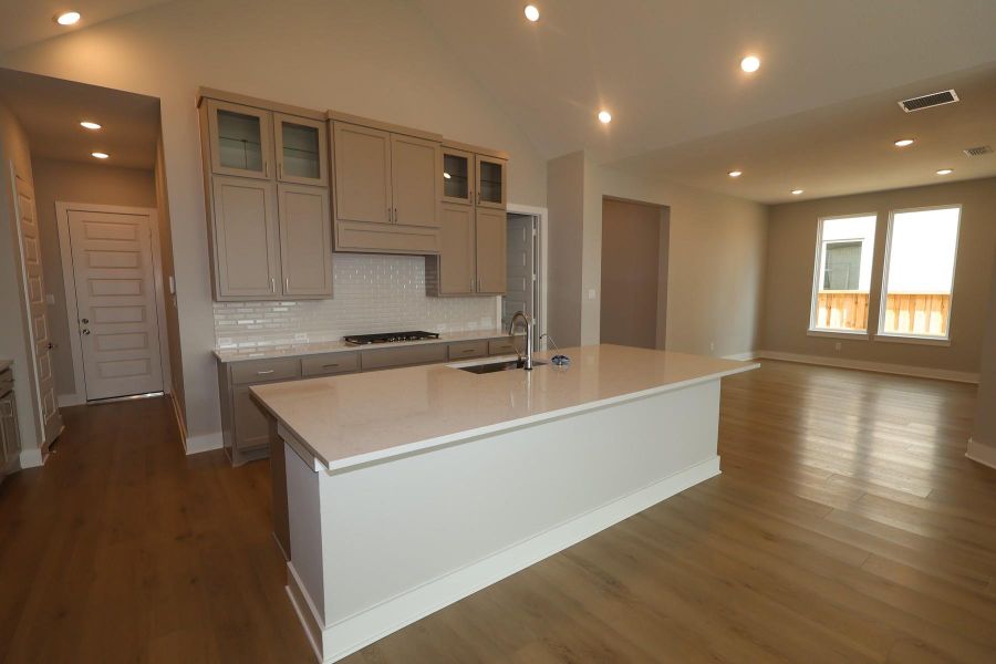 Furnished interior view inside a new home in Dunham Pointe, Cypress (Image 8).