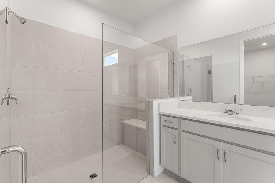 Furnished interior view inside a new home in Tradition - Telaro, Port St. Lucie (Image 5).