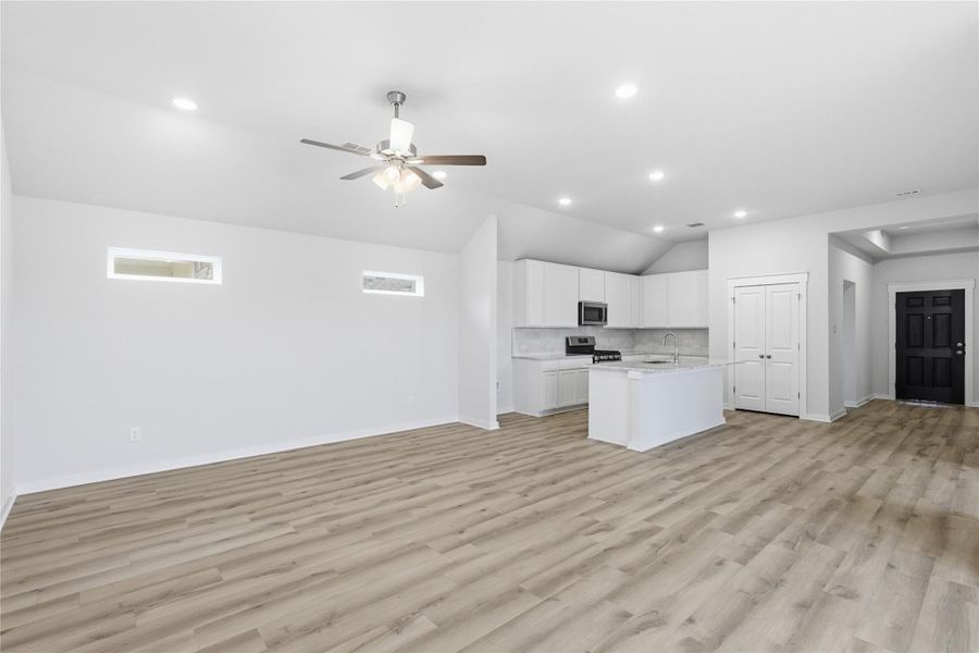 Spacious, unfurnished interior of a new home in Infinity Square, Kyle (Image 12).