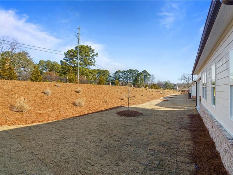 Exterior details and patio area of a home in Kelly Preserve, Loganville (Image 4).