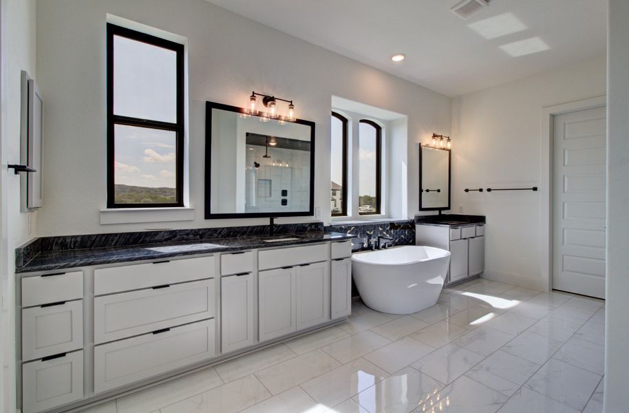 Representative furnished interior of a home built from the Signature Series - Partridge by DRB Homes in Oaks at San Gabriel, Georgetown (Image 8). Representative furnished interior of a home built from the Signature Series - Partridge by DRB Homes in Oaks at San Gabriel, Georgetown (Image 8).