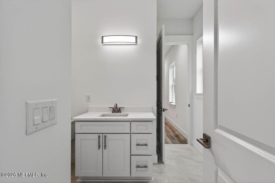 Furnished interior view inside a new home in , St. Johns (Image 53).