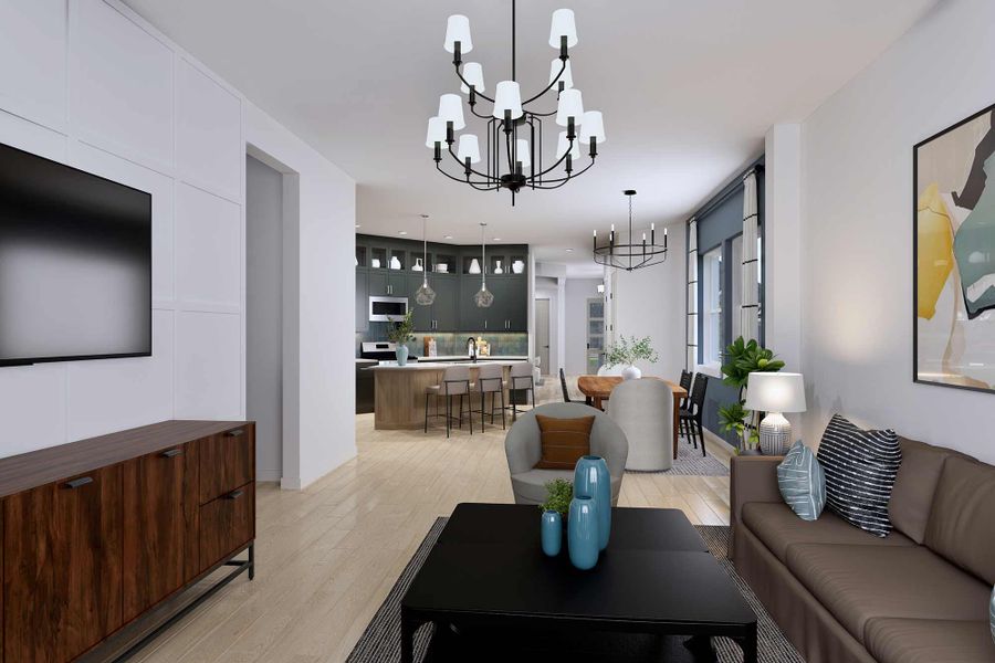 The Katy - Family Room