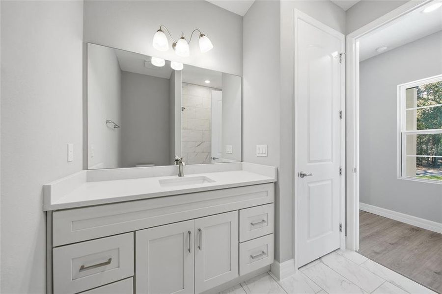 Furnished interior view inside a new home in , Hernando (Image 10).