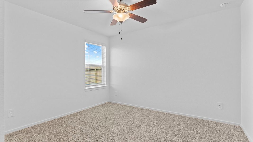 Spacious, unfurnished interior of a new home in Westland Ranch 50' Homesites, League City (Image 18).