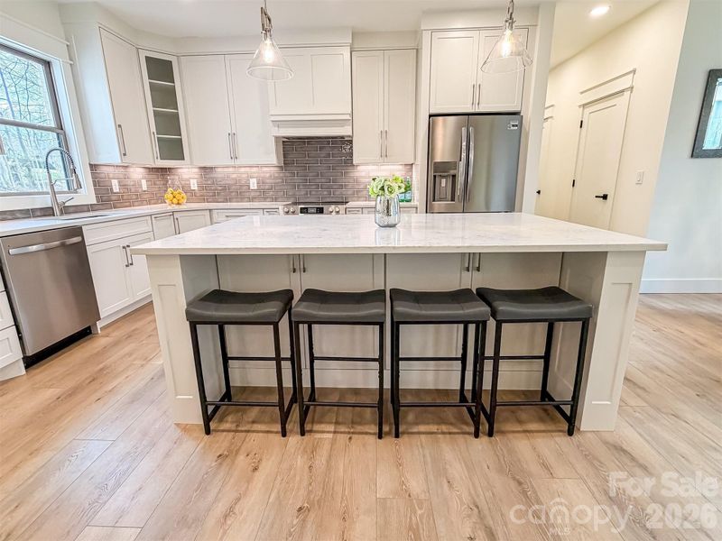 Furnished interior view inside a new home in , Newton (Image 15).
