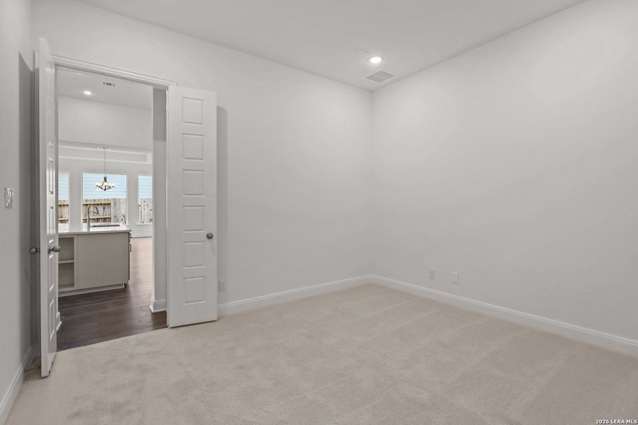 Spacious, unfurnished interior of a new home in Homestead, Schertz (Image 22). Spacious, unfurnished interior of a new home in Homestead, Schertz (Image 22).