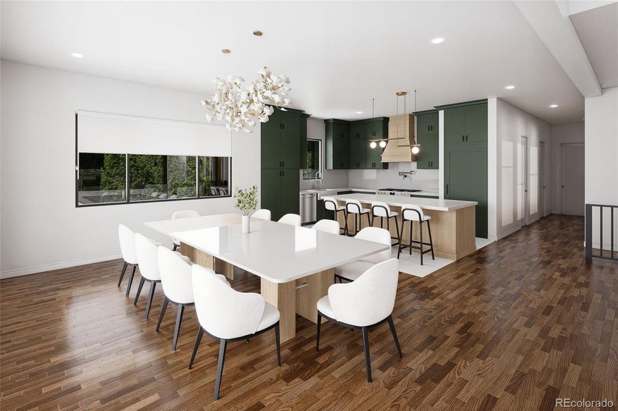 Furnished interior view inside a new home in , Granby (Image 6).