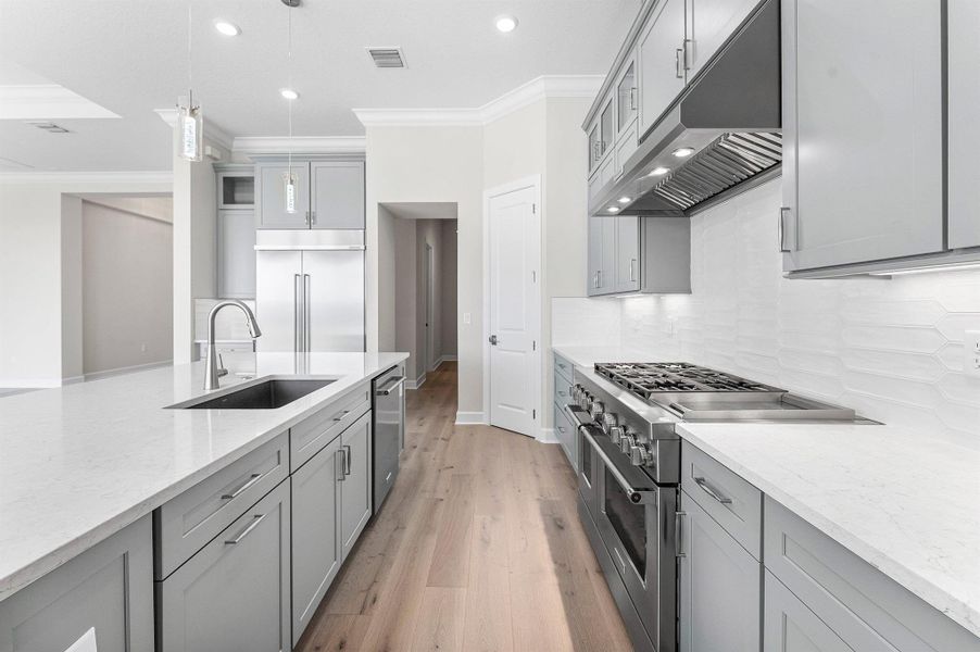 Furnished interior view inside a new home in Bridgewater, Jupiter (Image 15). Furnished interior view inside a new home in Bridgewater, Jupiter (Image 15).