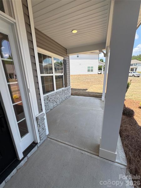 Exterior details and patio area of a home in Kerns Ridge, Salisbury (Image 4). Exterior details and patio area of a home in Kerns Ridge, Salisbury (Image 4).