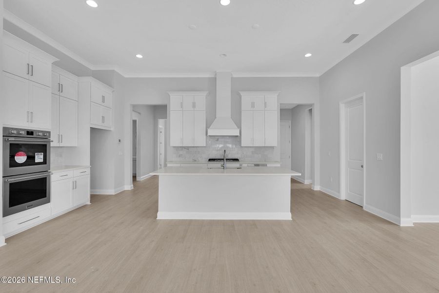 Furnished interior view inside a new home in Amelia National Country Club, Fernandina Beach (Image 7).