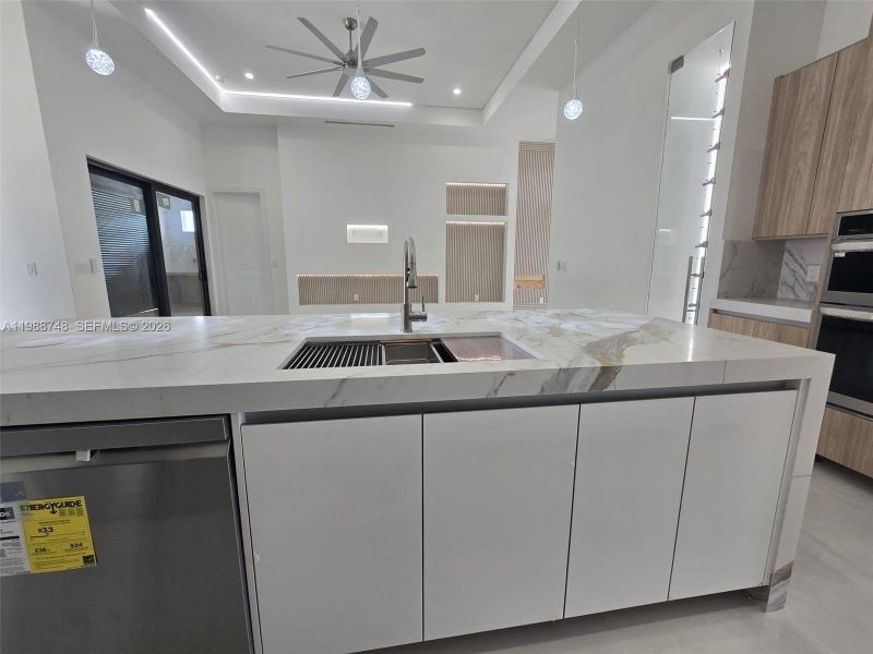 Furnished interior view inside a new home in , Cape Coral (Image 11).