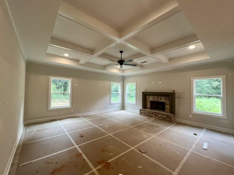 In-progress construction of a new home in Mitchell Farms, LaGrange, GA (Image 11).
