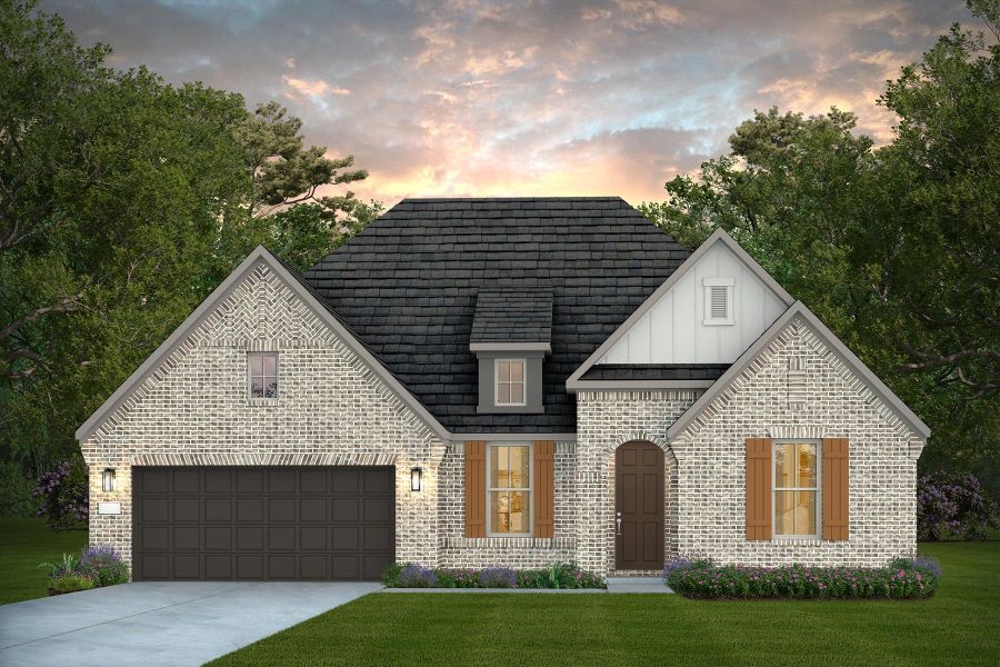 Representative exterior photo of a completed home built from the Azle by Pulte Homes in Corley Farms, Boerne, TX (Image 17).