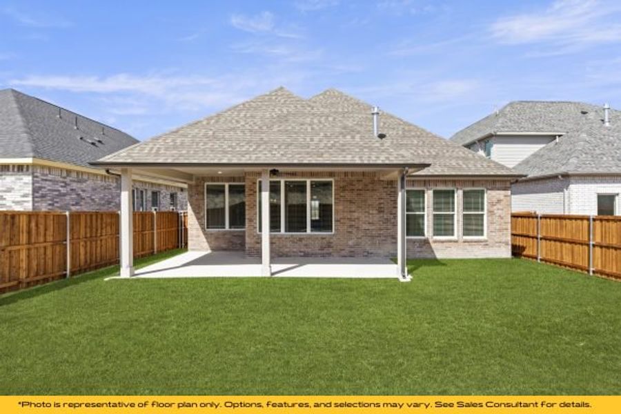 Representative exterior details of a home built from the The Cayman by Stonefield Homes in The Highlands, Rockwall (Image 47).