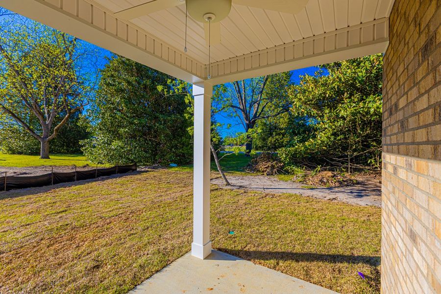 Image 58 representing the Habersham II by Great Southern Homes in Old Charleston Acres, Pelion, SC.