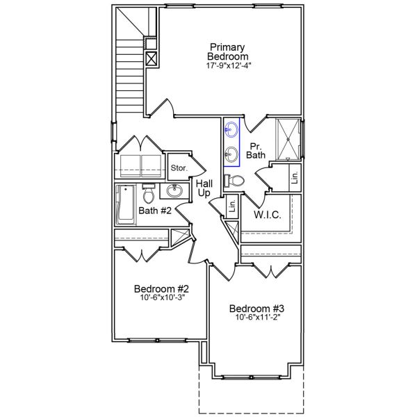 2D floor plan layout of this home in Hanes Lake, Winston-Salem, NC (Image 3). 2D floor plan layout of this home in Hanes Lake, Winston-Salem, NC (Image 3).