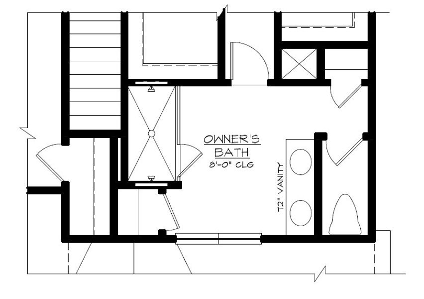 Optional Super Shower in Primary Bath Optional Super Shower in Primary Bath