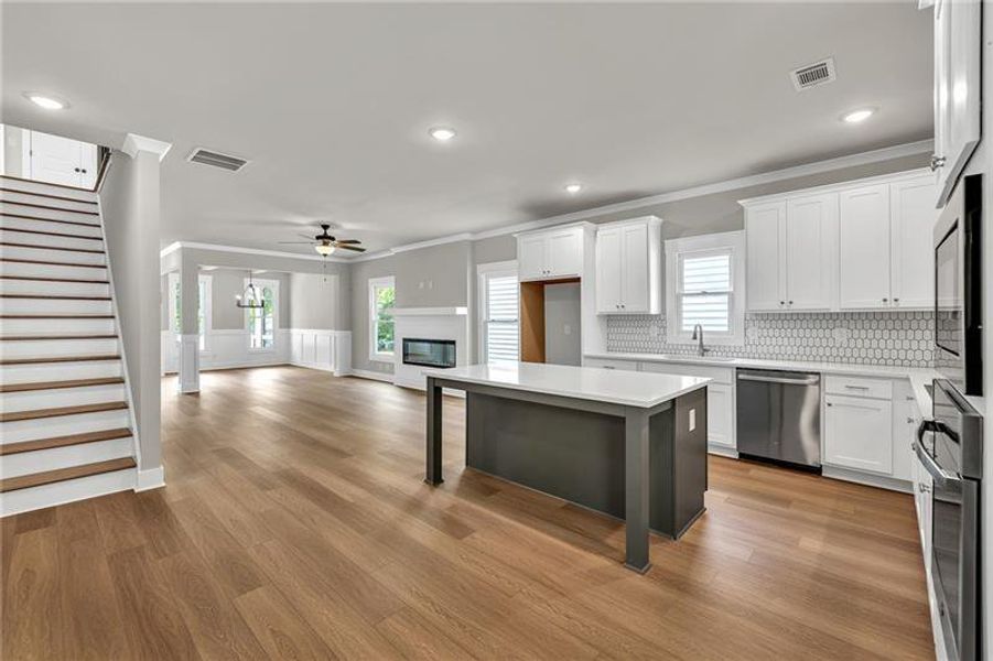 Furnished interior view inside a new home in East Marable Street, Monroe (Image 5).