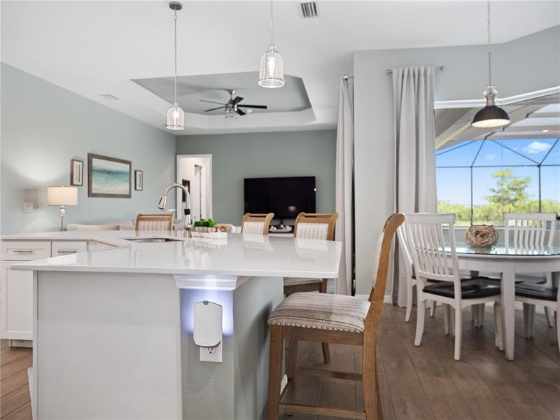 Furnished interior view inside a new home in , Venice (Image 51). Furnished interior view inside a new home in , Venice (Image 51).