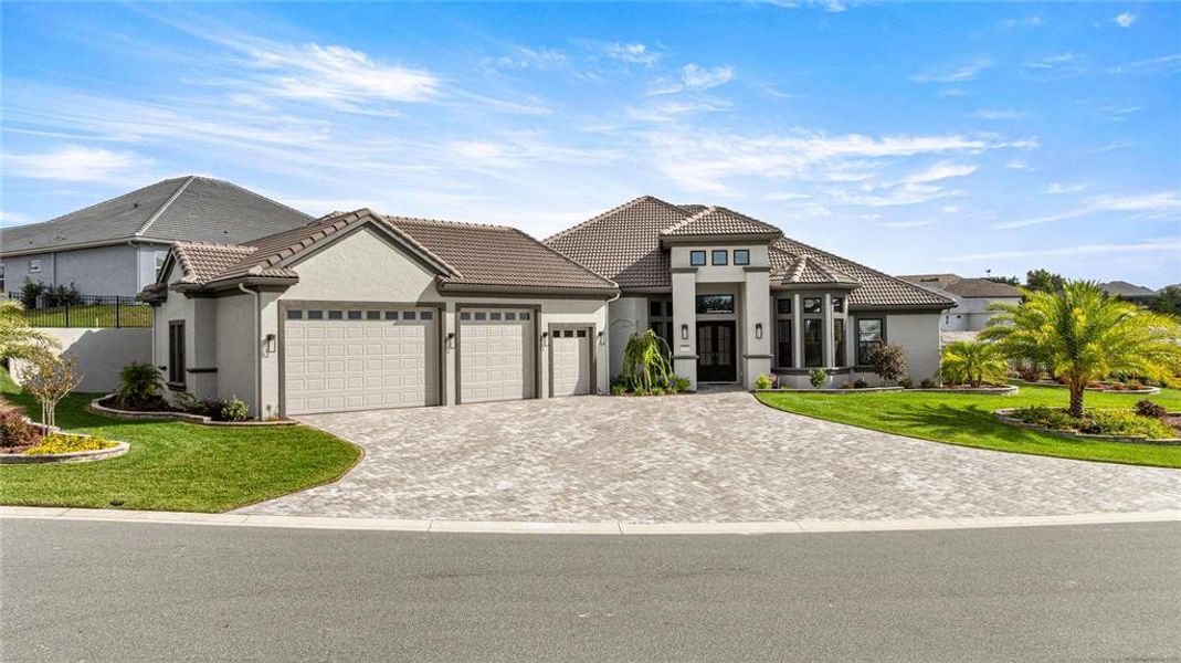 Front exterior of a new home in , Hernando, FL, highlighting curb appeal (Image 2). Front exterior of a new home in , Hernando, FL, highlighting curb appeal (Image 2).