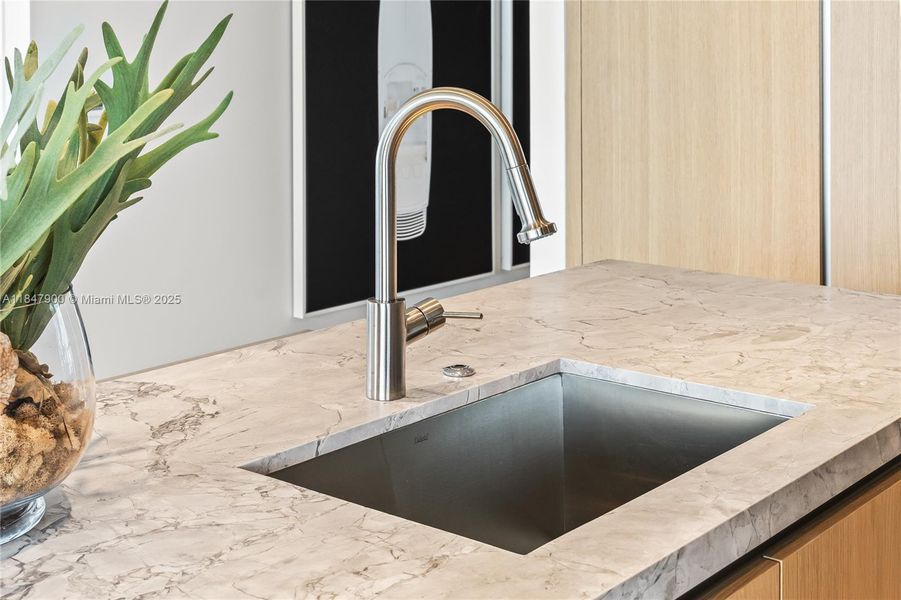 Furnished interior view inside a new home in , Miami Beach (Image 5). Furnished interior view inside a new home in , Miami Beach (Image 5).