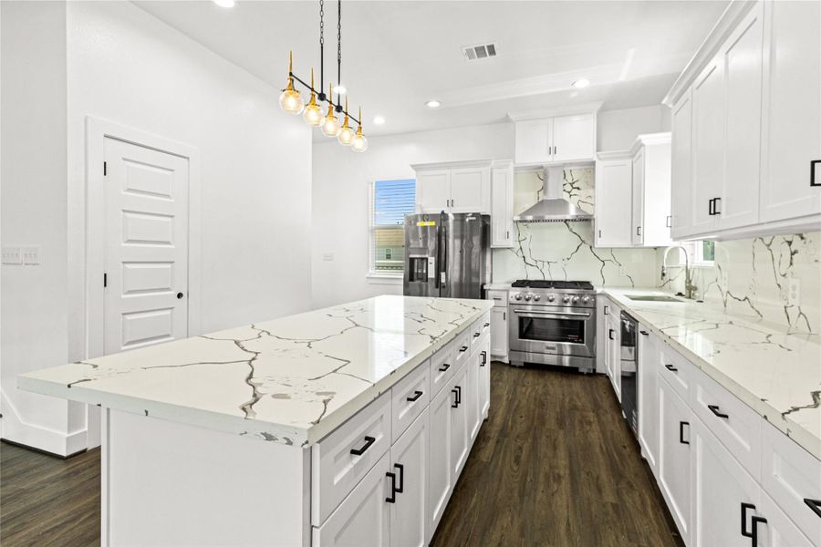 Furnished interior view inside a new home in , Houston (Image 10).