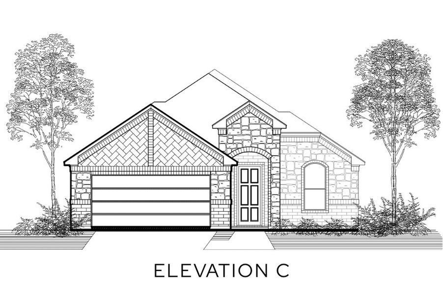 Representative rendering of the exterior for the The Olive by Lillian Custom Homes (Image 4).