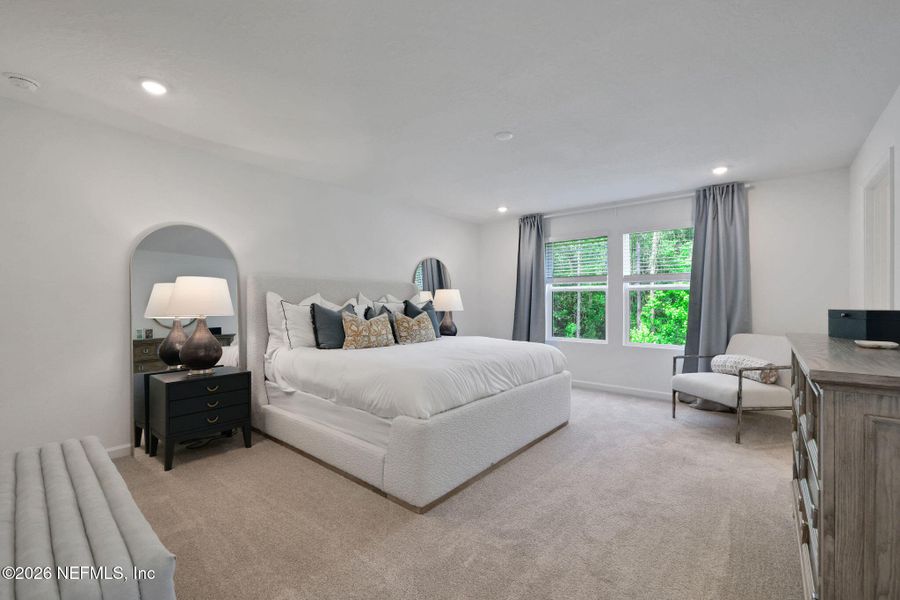 Furnished interior view inside a new home in Diamond Springs, Jacksonville (Image 14).