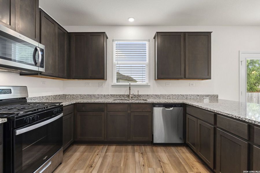 Furnished interior view inside a new home in Parklands, Schertz (Image 13).