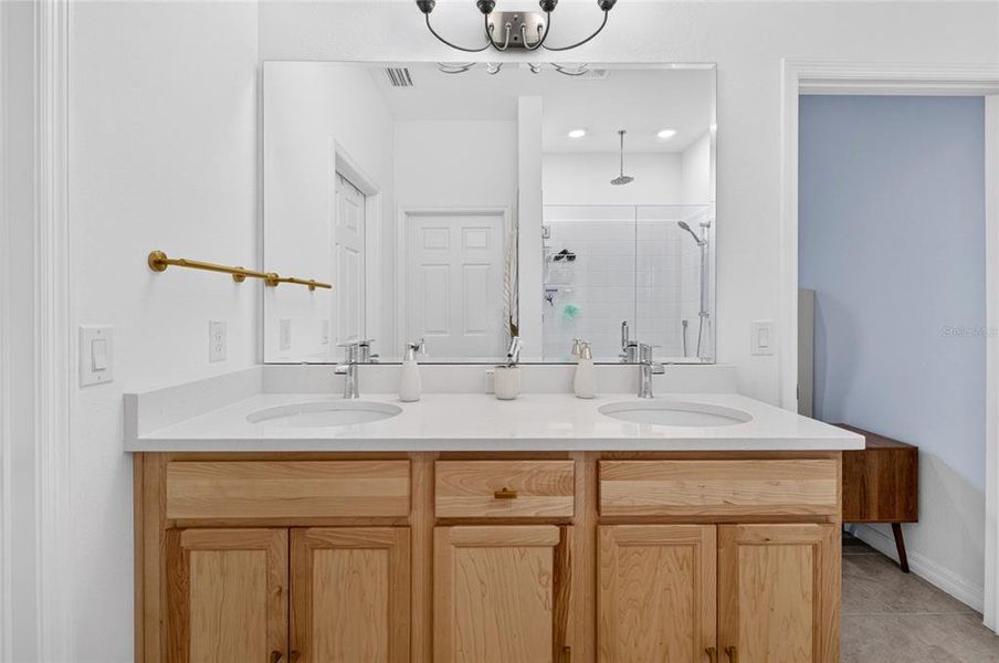 Furnished interior view inside a new home in , Groveland (Image 30).