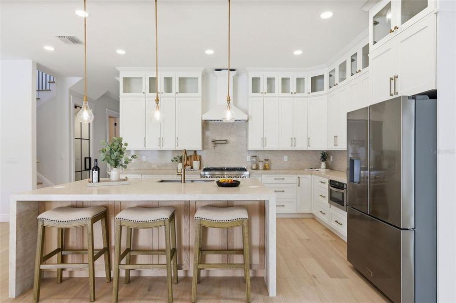 Furnished interior view inside a new home in , Tampa (Image 13).