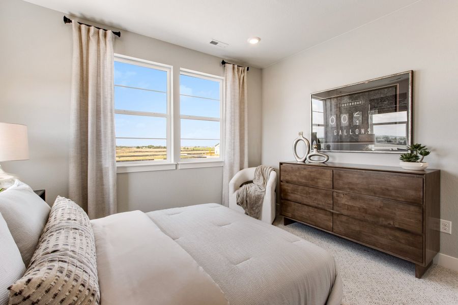 Representative furnished interior of a home built from the The Torin by Tri Pointe Homes in Cordovan, Firestone (Image 31). Representative furnished interior of a home built from the The Torin by Tri Pointe Homes in Cordovan, Firestone (Image 31).