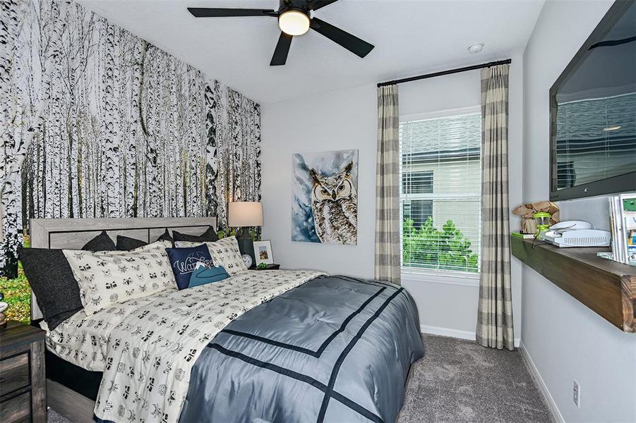 Furnished interior view inside a new home in Indigo Creek, Apollo Beach (Image 10).