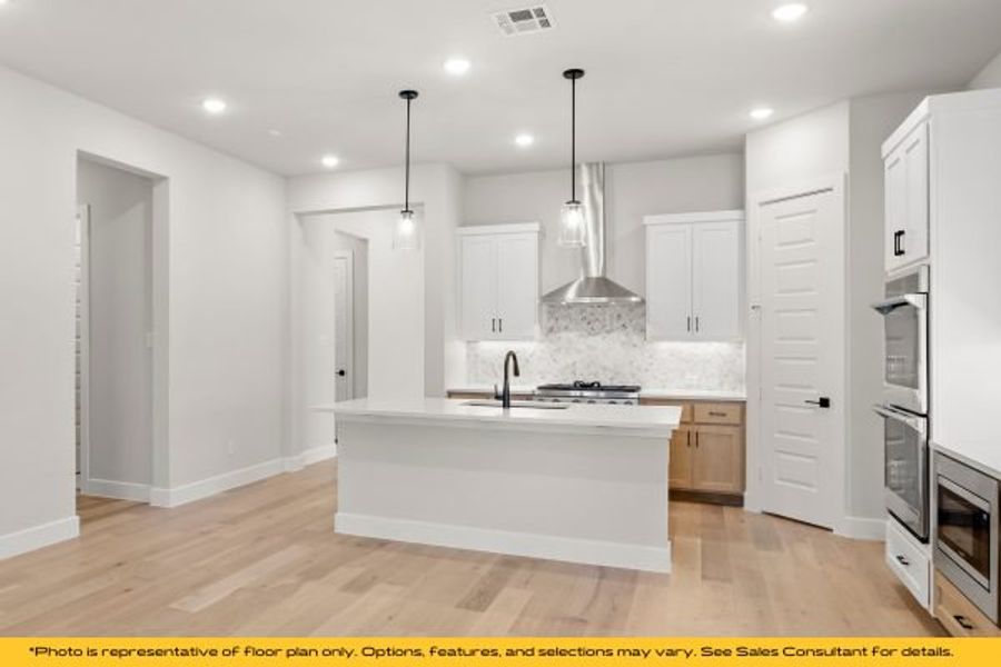 Representative furnished interior of a home built from the The Catalina by Stonefield Homes in The Highlands, Rockwall (Image 61).